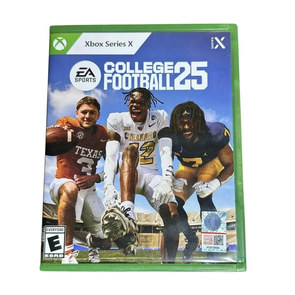 XBox Series X Madden & College Football 25 Video Game Lot EA Sports